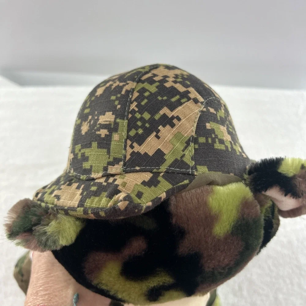 Build A Bear Workshop Camo Camouflage Teddy Bear Plush Stuffed Animal BAB 16